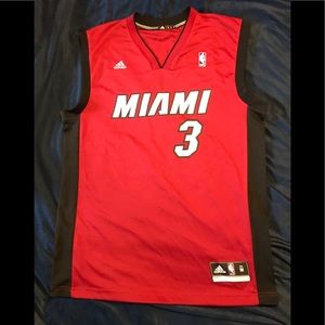 Dwayne Wade #3 Miami Heat NBA Adidas Jersey